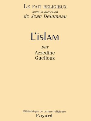 cover image of Le Fait religieux, tome 2